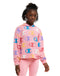 Sudadera Hoodie French Terry con Rainbow Script C para Niña