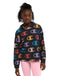 Sudadera Hoodie French Terry con Rainbow Script C para Niña