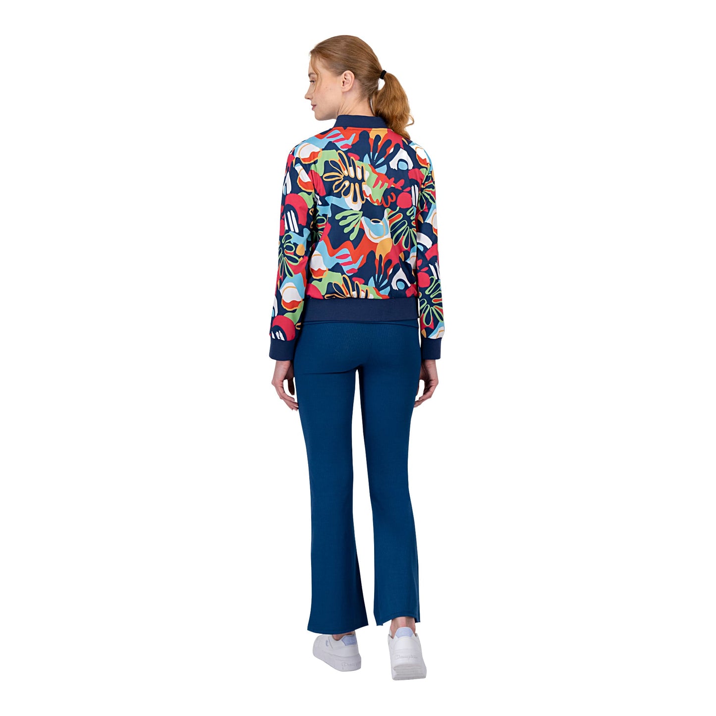 Chamarra Bomber Tropical Mujer