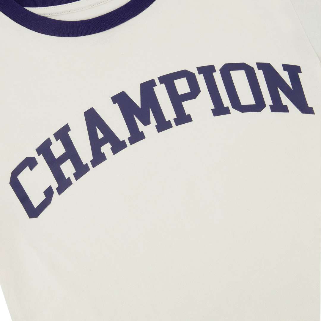 Playera Manga Larga Logo "Champion"