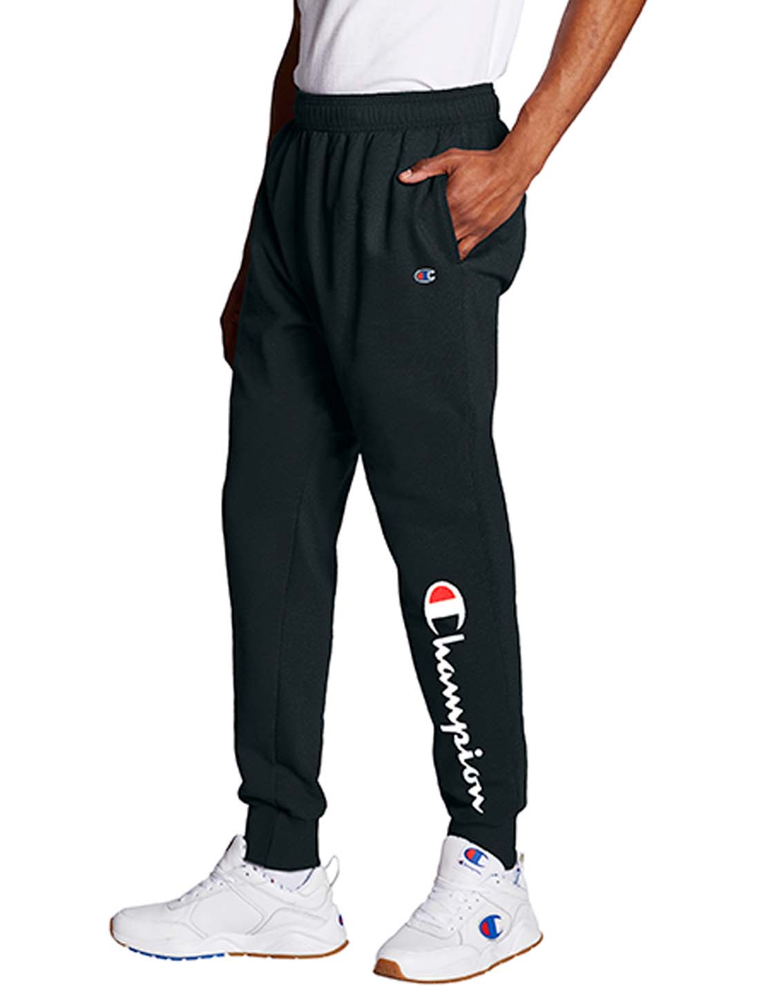 Jogger Powerblend con Logo Script para Hombre