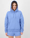 Sudadera Hoodie Powerblend con Bordado Manuscript para Mujer