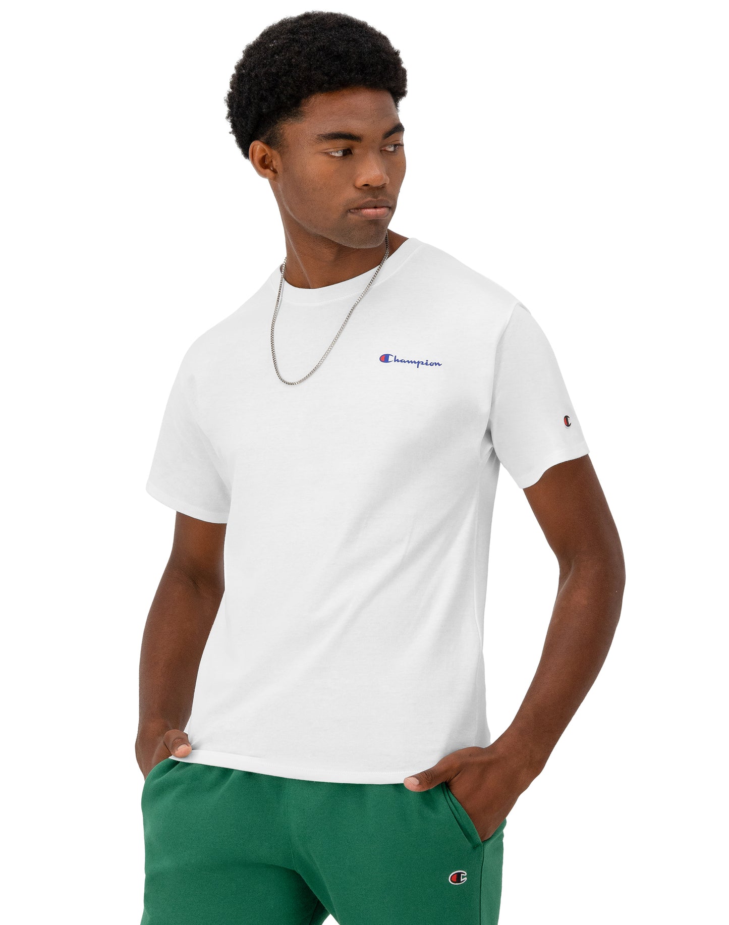 Playera Clásica con Logo Script para Hombre