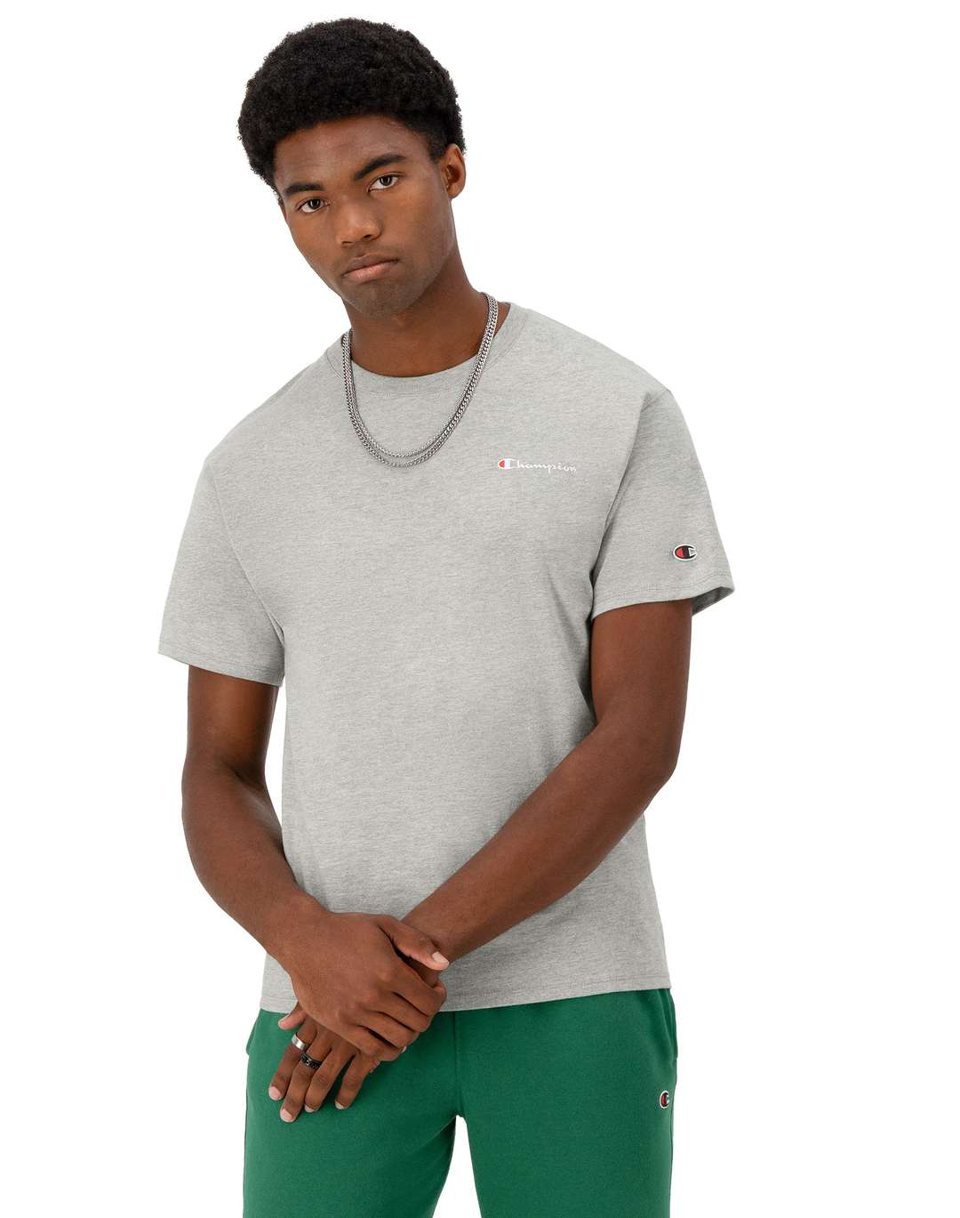 Playera Clásica con Logo Script para Hombre