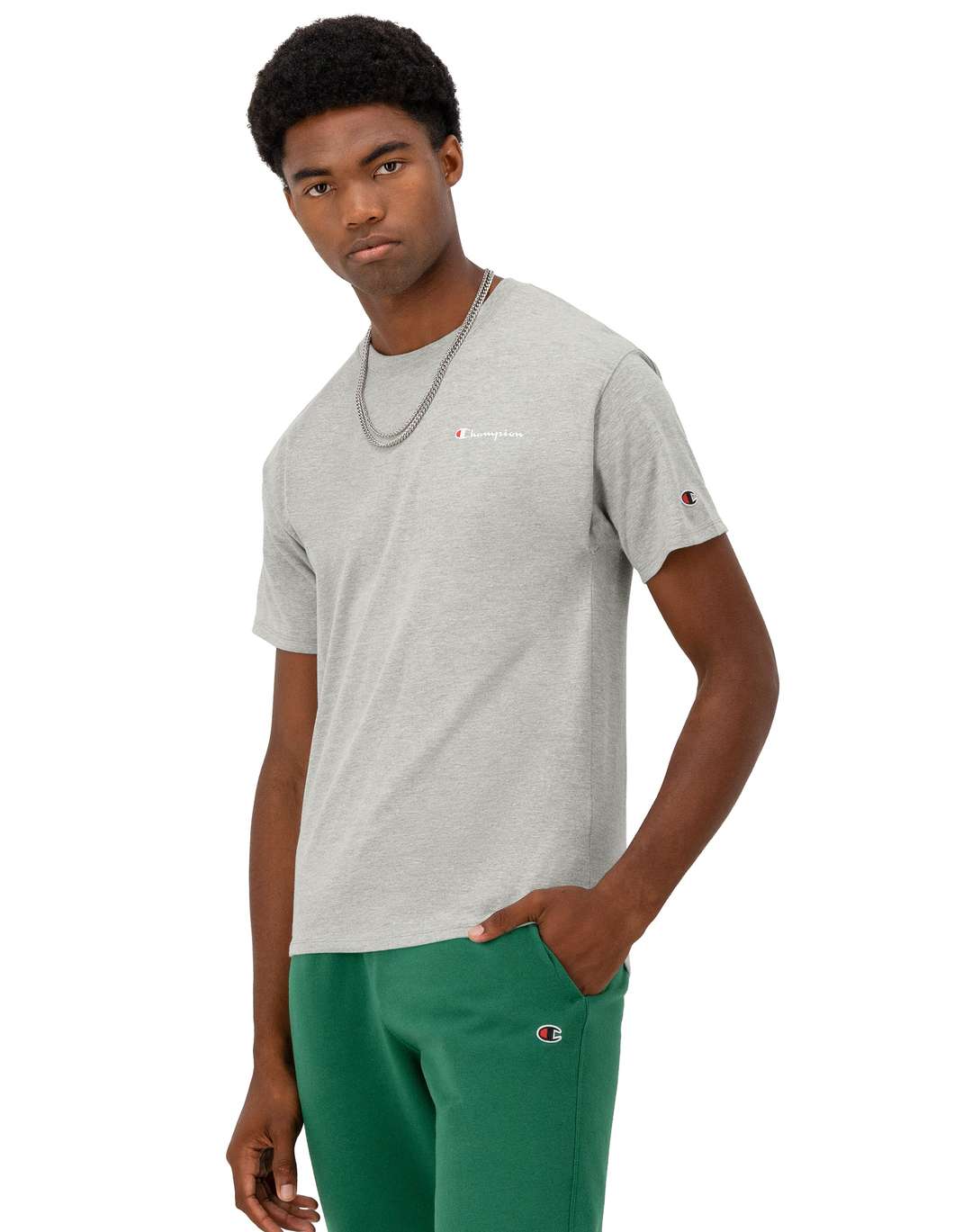 Playera Clásica con Logo Script para Hombre