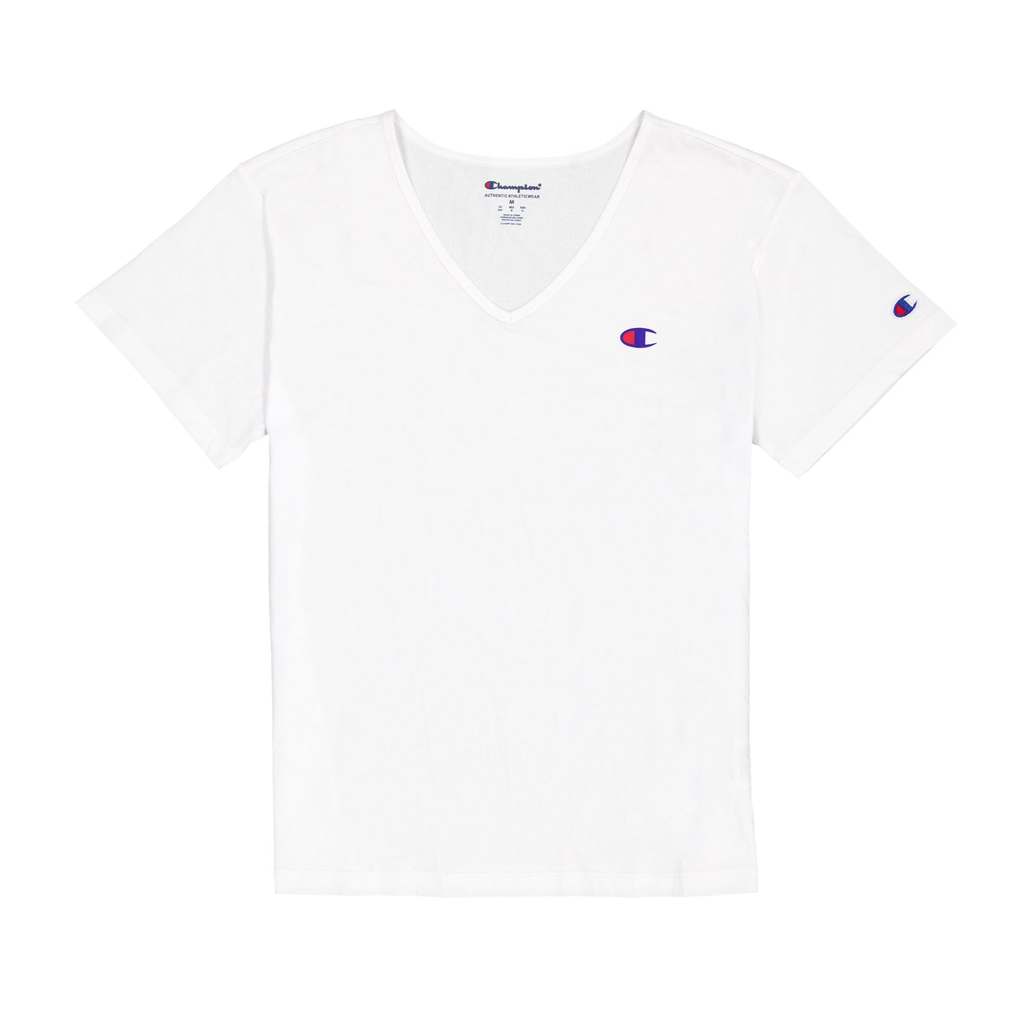 Playera cuello "V" "C" Patch Tee para Mujer