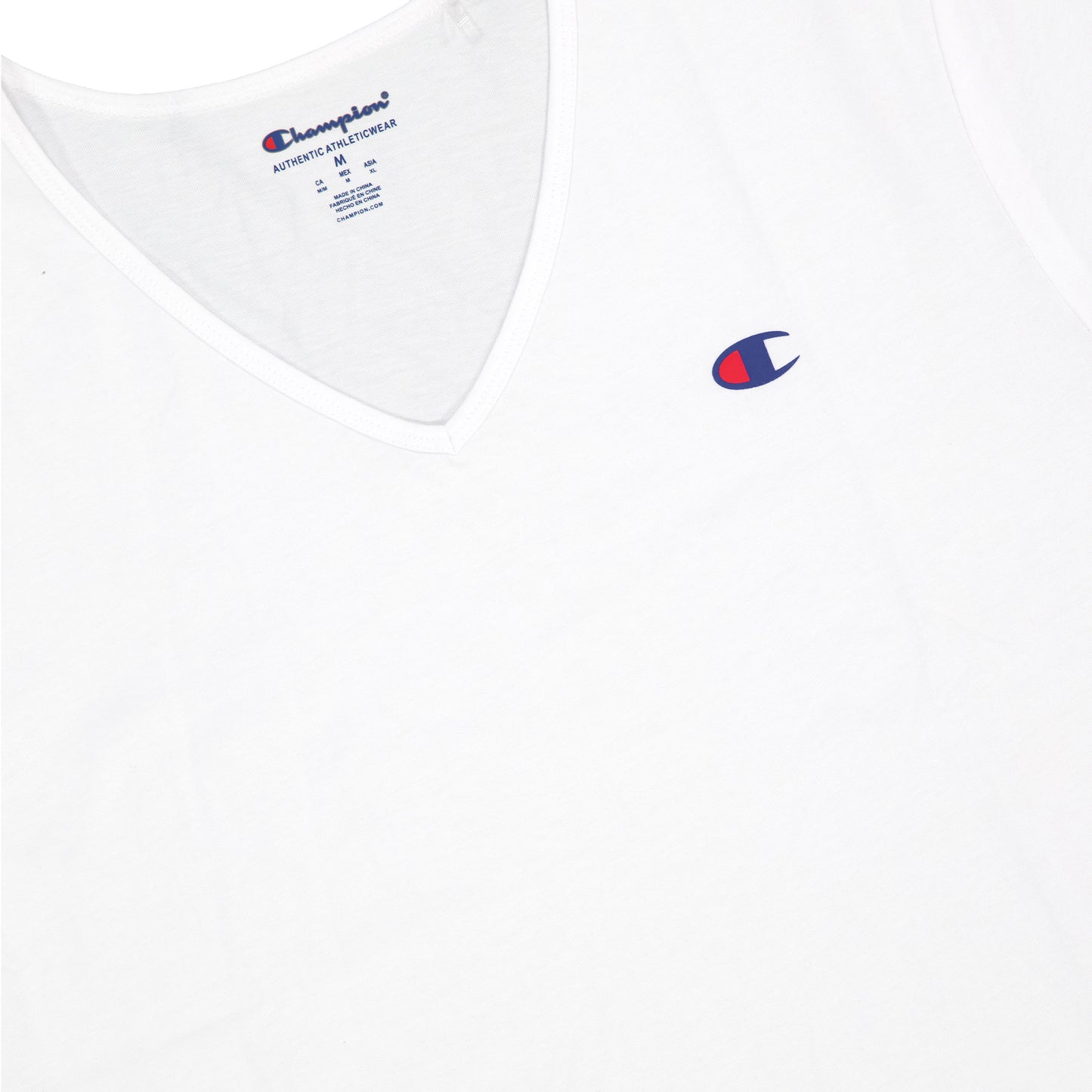 Playera cuello "V" "C" Patch Tee para Mujer
