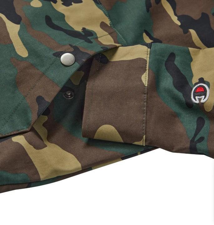 Chamarra de Algodón con Logo Arqueado para Hombre