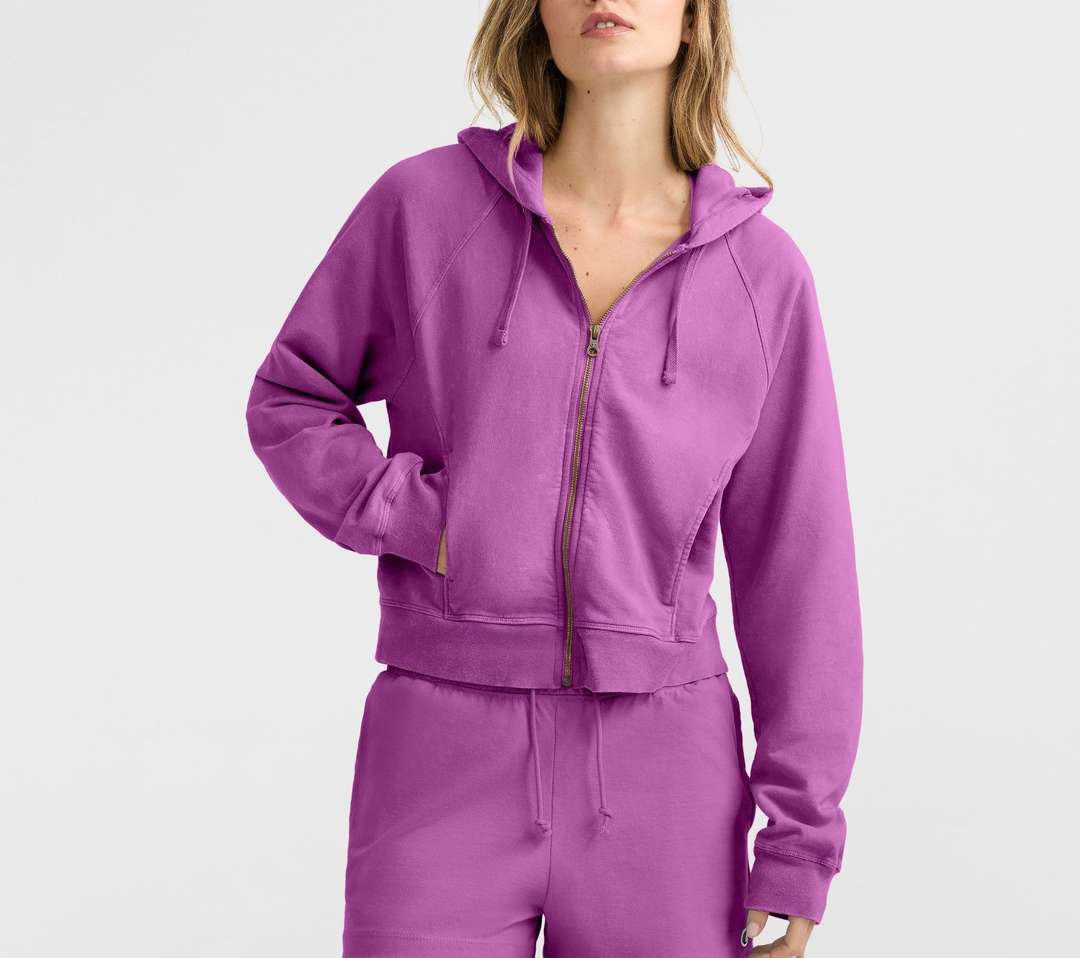 Sudadera Hoodie "Vintage Wash" para Mujer