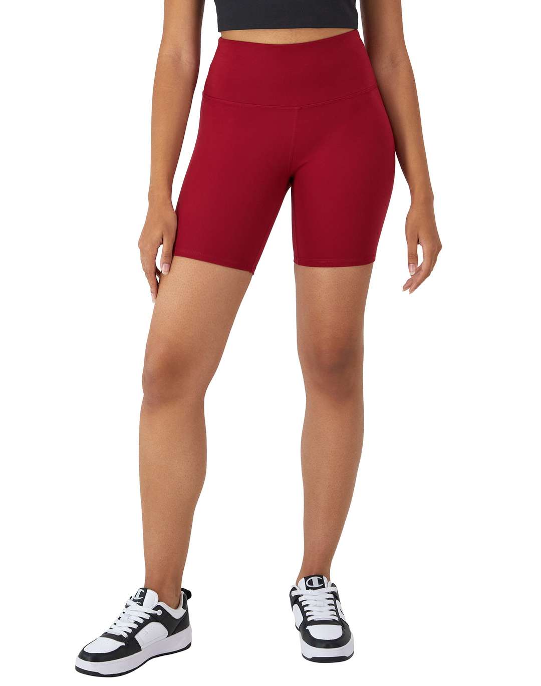 Short Biker Soft Touch con Logo C 7" para Mujer