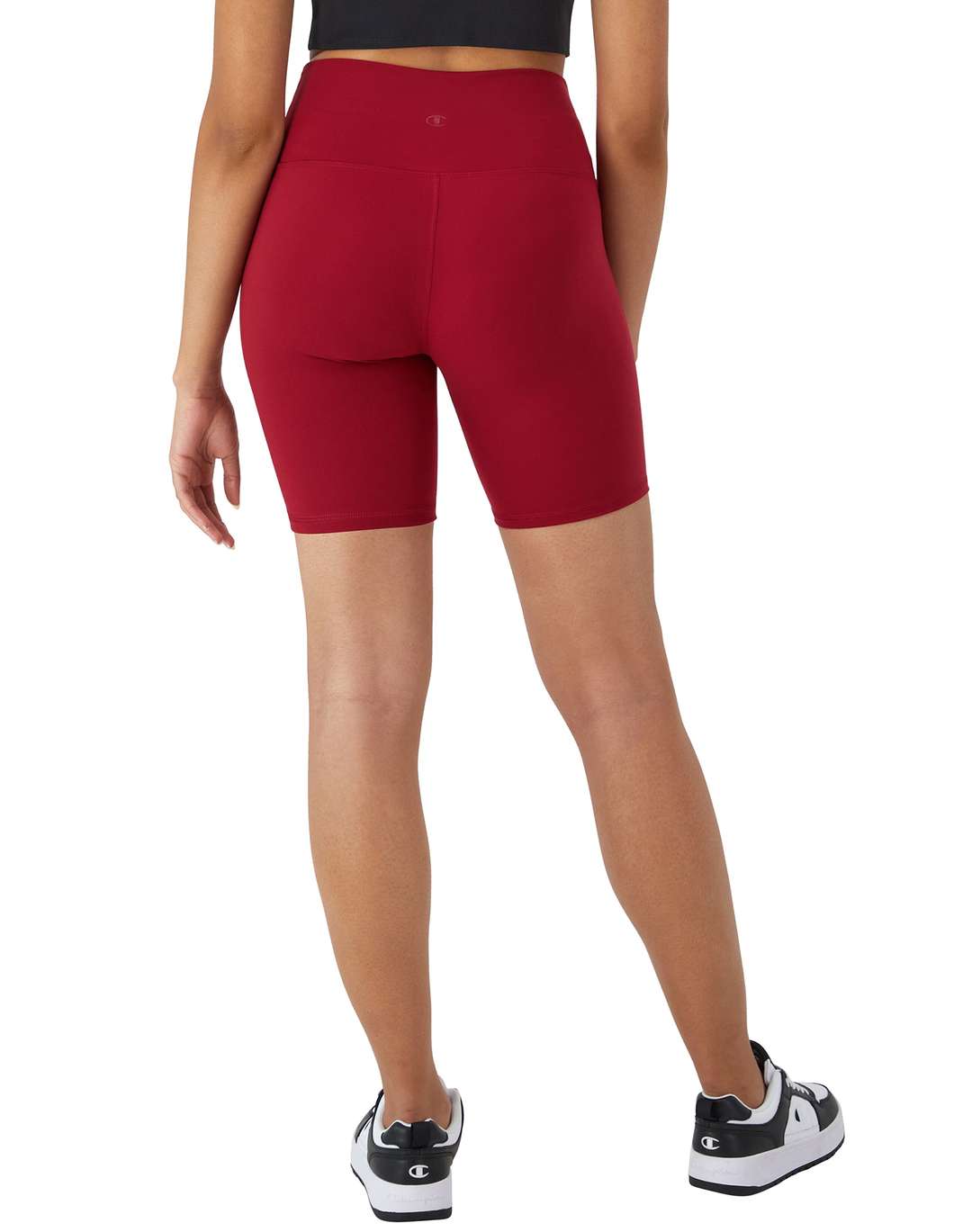 Short Biker Soft Touch con Logo C 7" para Mujer