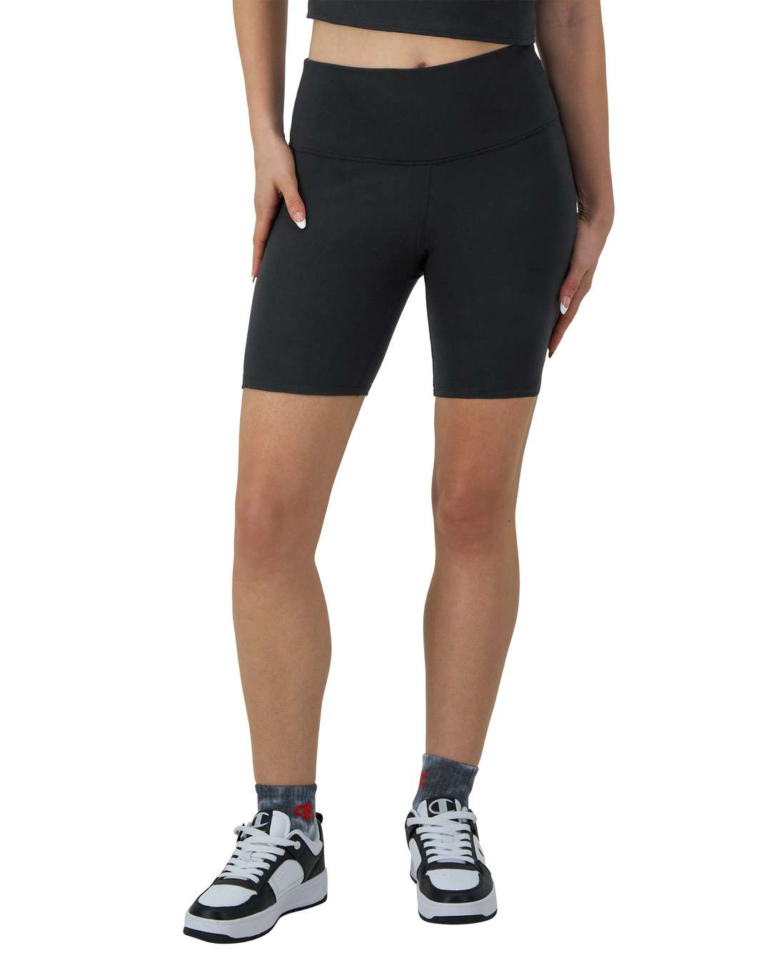 Short Biker Soft Touch Periodo con Logo C 7" para Mujer