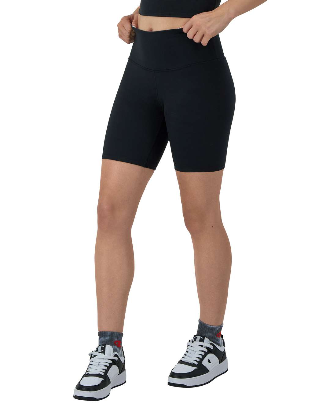 Short Biker Soft Touch Periodo con Logo C 7" para Mujer