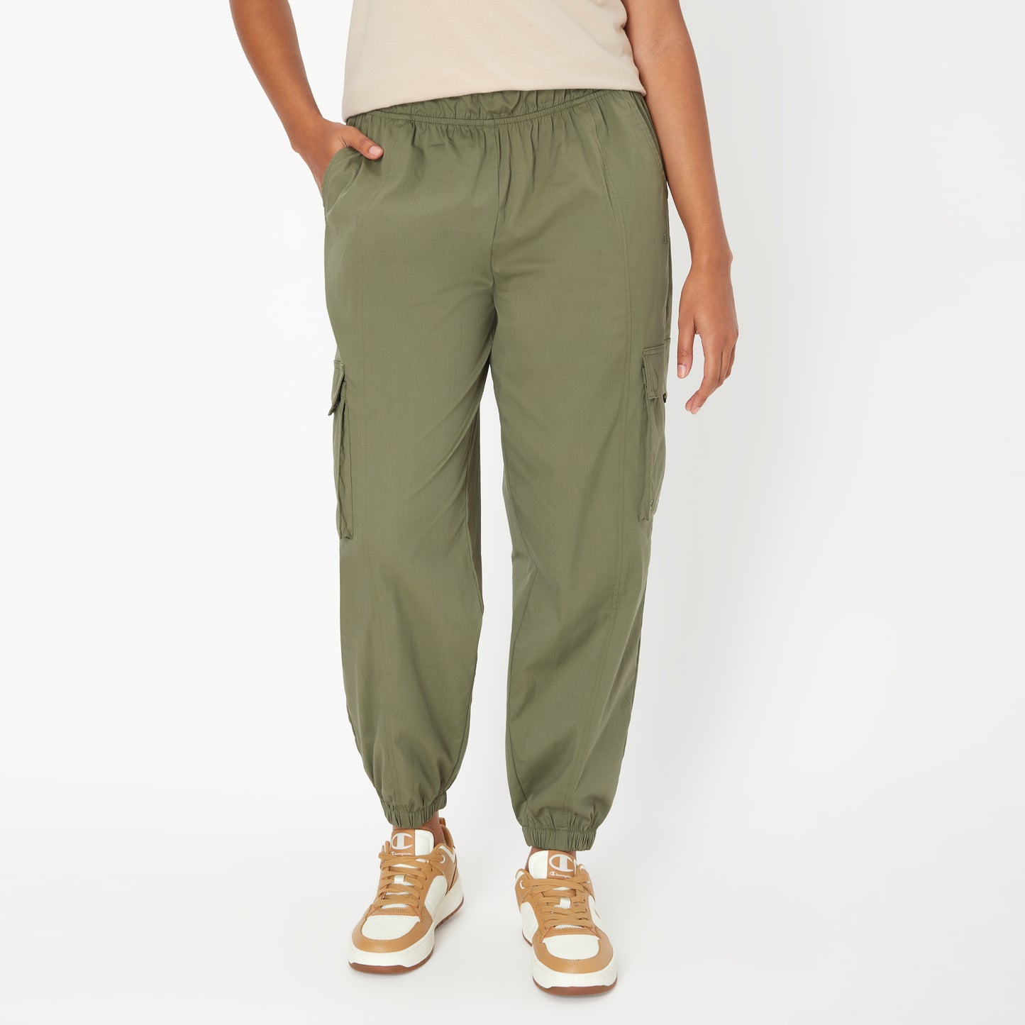 Pants Cargo con Logo C para Mujer