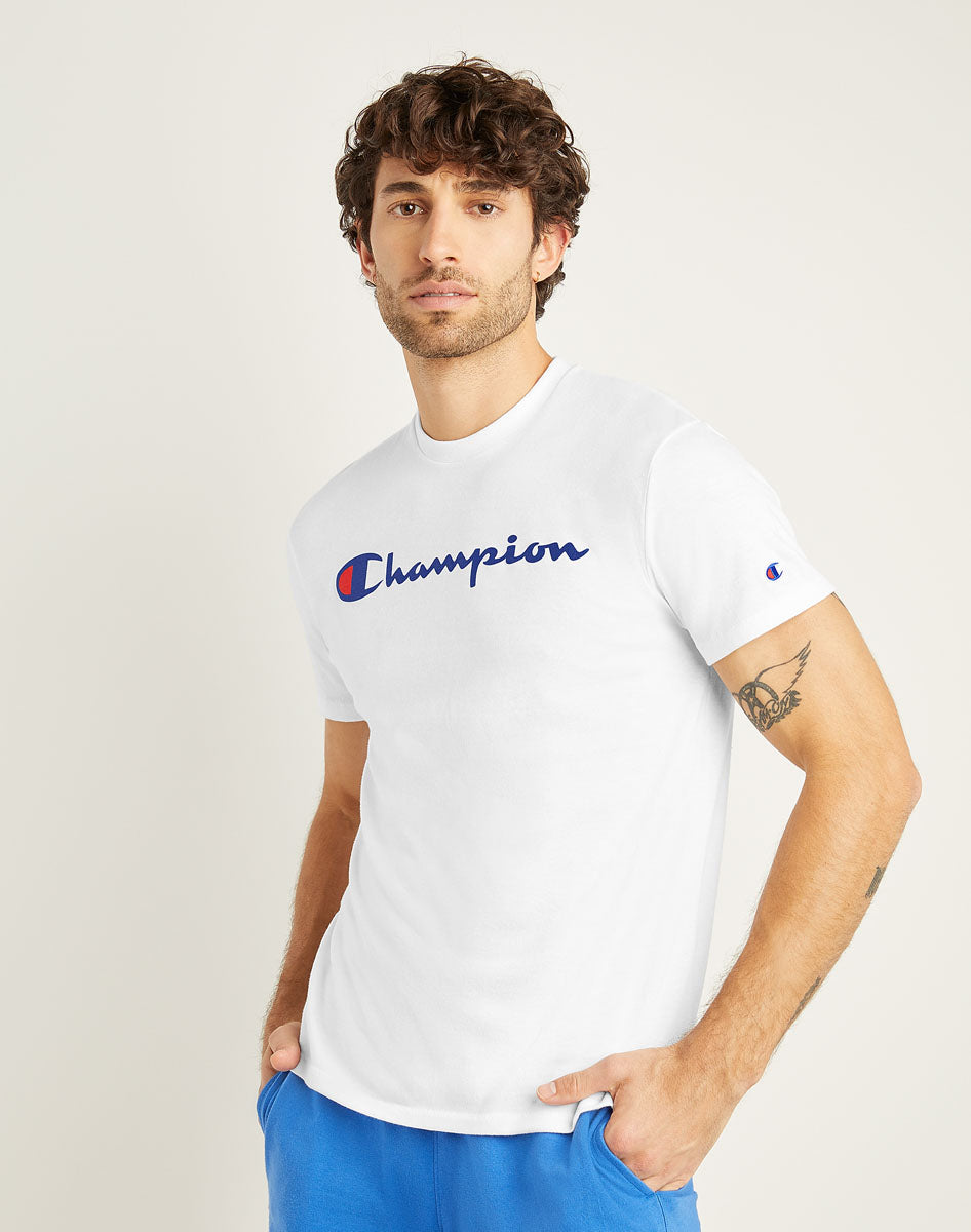 Playera Powerblend logo Manuscript