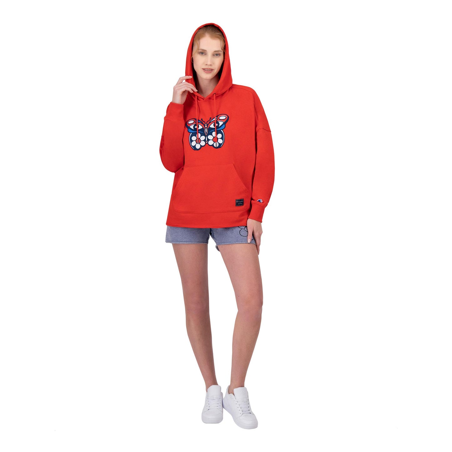 Sudadera Oversized Mariposa para Mujer x Sofía Castellanos