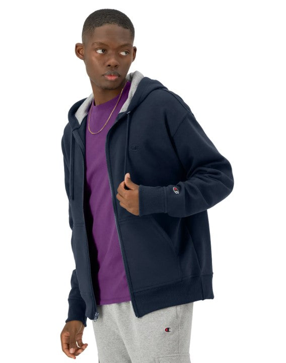 Sudadera Hoodie Powerblend (Full Zip) para Hombre