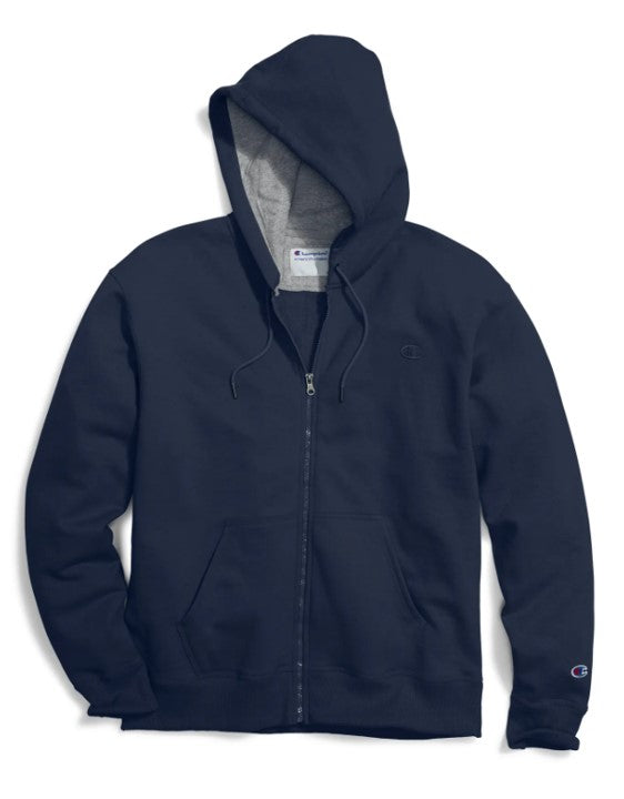 Sudadera Hoodie Powerblend (Full Zip) para Hombre