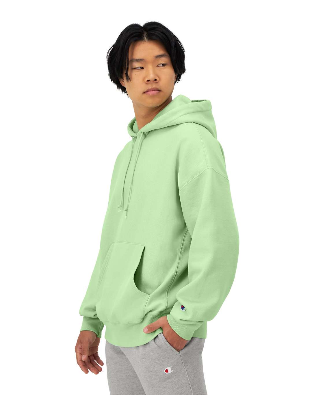 Sudadera Hoodie Reverse Weave "Arena" para Hombre