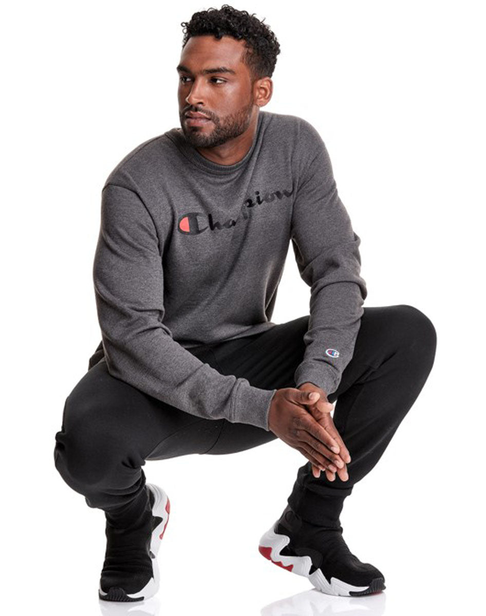 Sudadera Powerblend de Cuello Redondo para Hombre