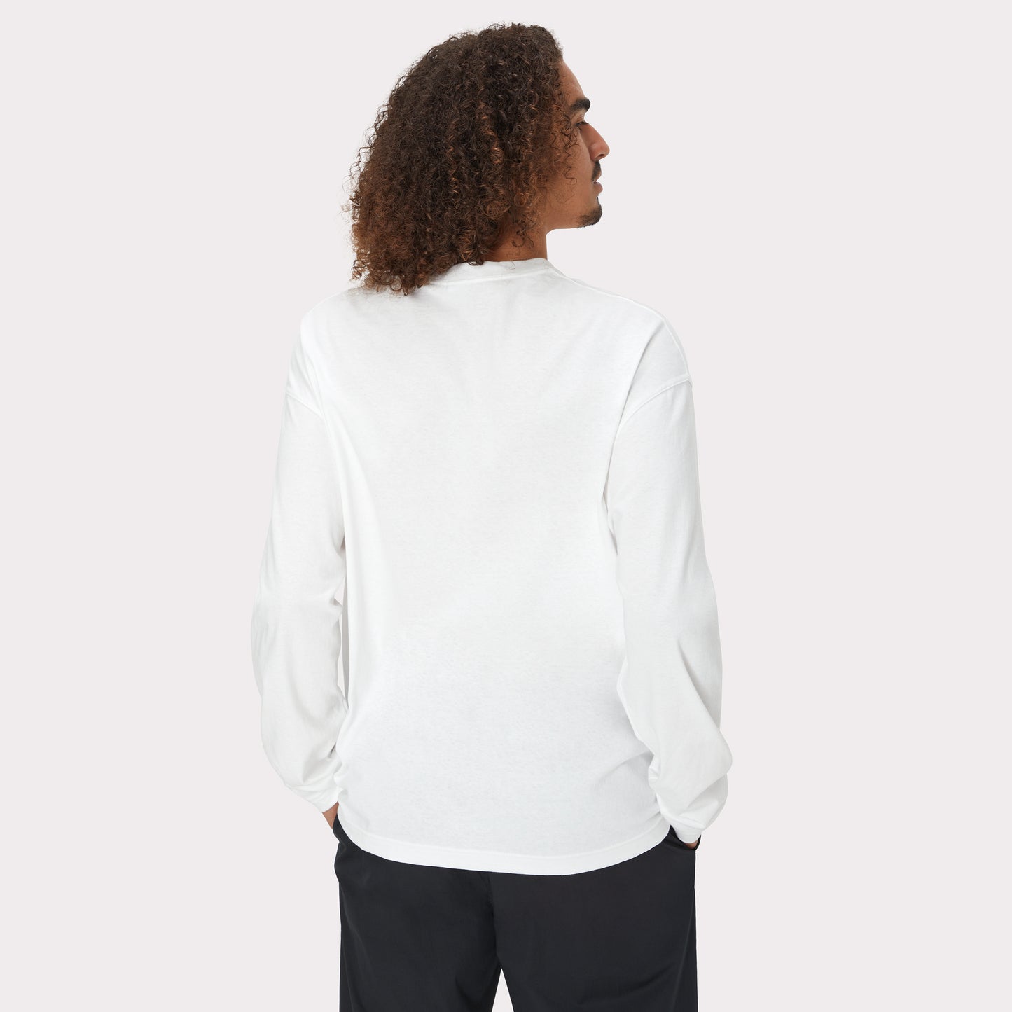 Playera Manga Larga "Block Arch Logo"