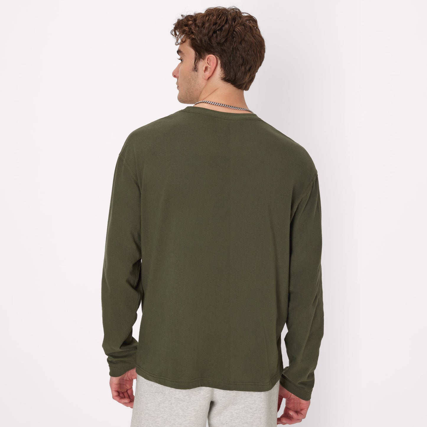 Playera "Block Arch" de Manga Larga para Hombre