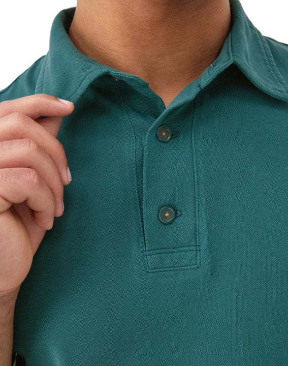 Playera Tipo Polo Vintage Wash para Hombre