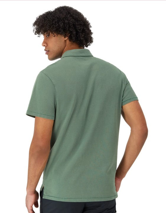 Playera Tipo Polo Vintage Wash para Hombre