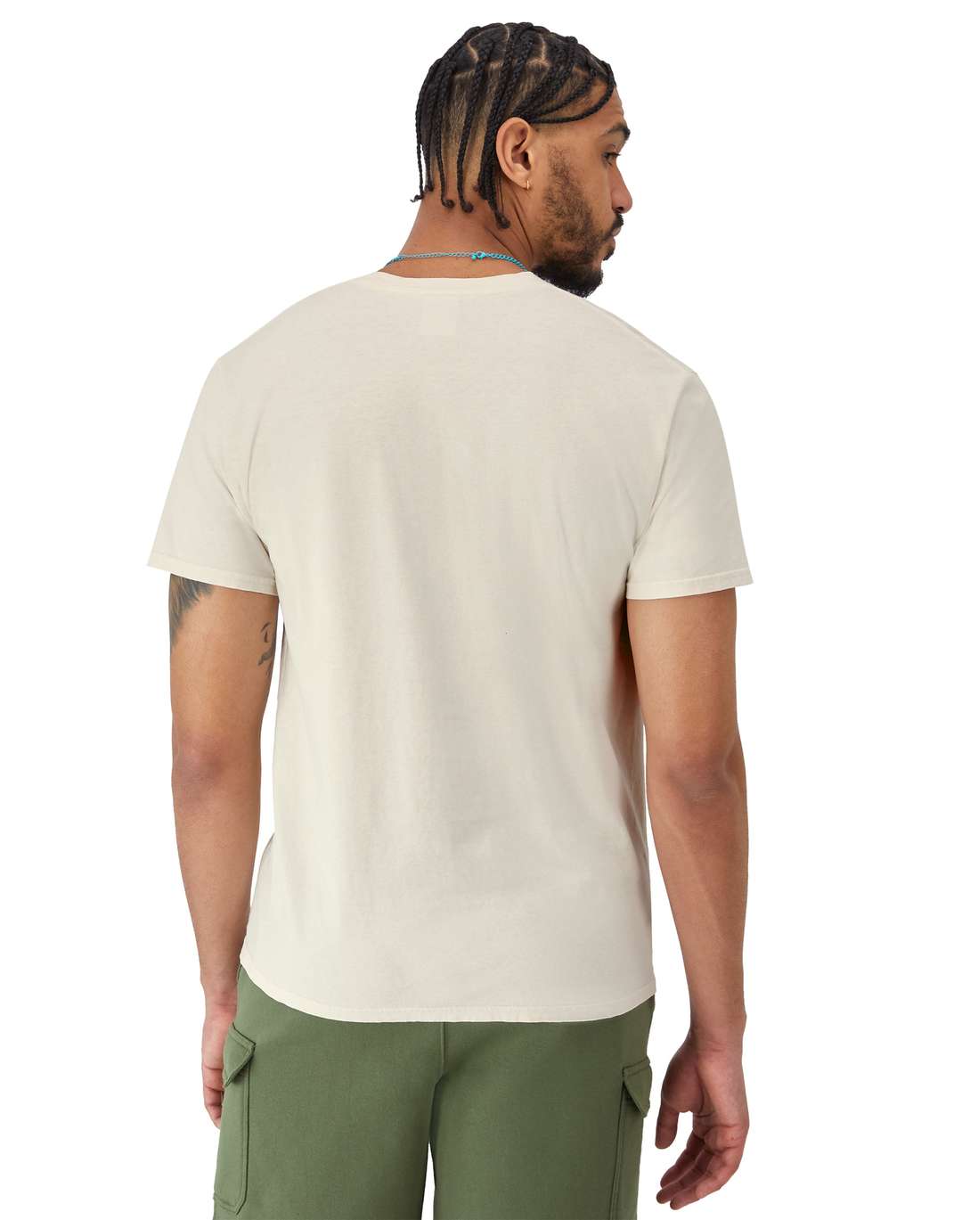Playera Clásica con Efecto Vintage para Hombre
