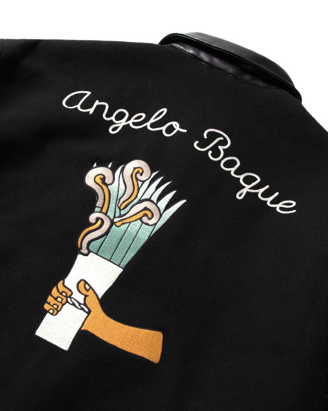 Chamarra "Varsity Bolero" X Angelo Baque