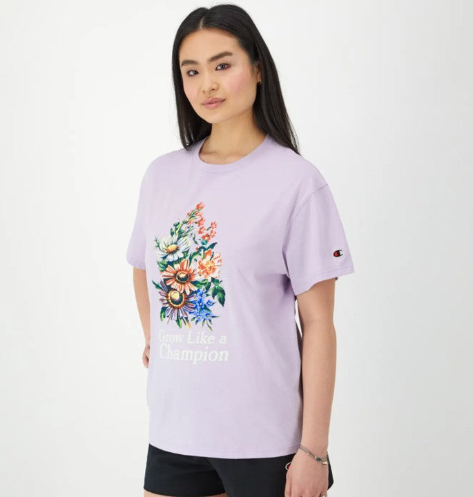 Playera Oversized, "Grow Like a Champion"