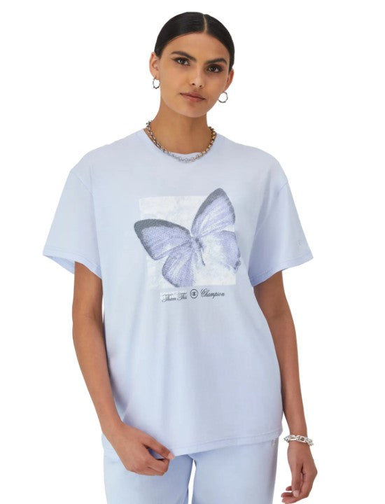 Playera Oversized, "Butterfly Graphic"