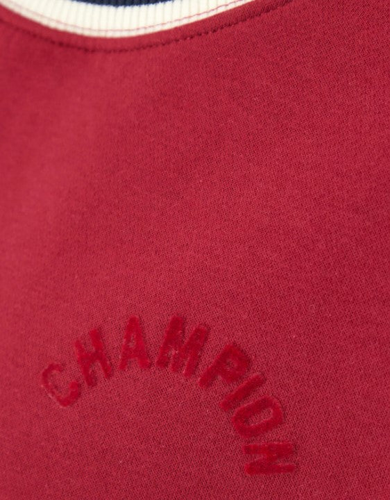 Sudadera "Webster Rib Trim" de Manga Corta para Mujer