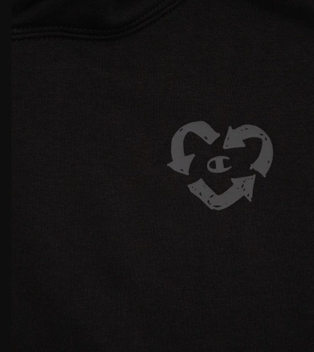 Sudadera Hoodie "Eco Future" con Logo en Corazón para Mujer
