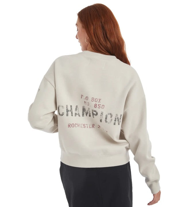 Sudadera "Eco Fleece" de Cuello Redondo para Mujer