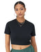 Crop Top Soft Touch con Logo C para Mujer
