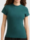 Playera Slim Ribbed para Mujer
