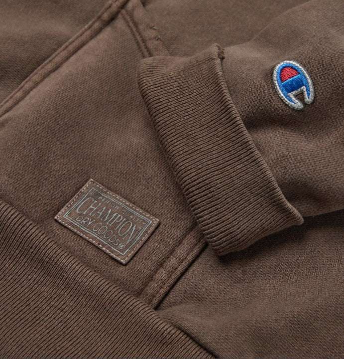 Sudadera Hoodie Reverse Weave "Vintage Wash" para Mujer