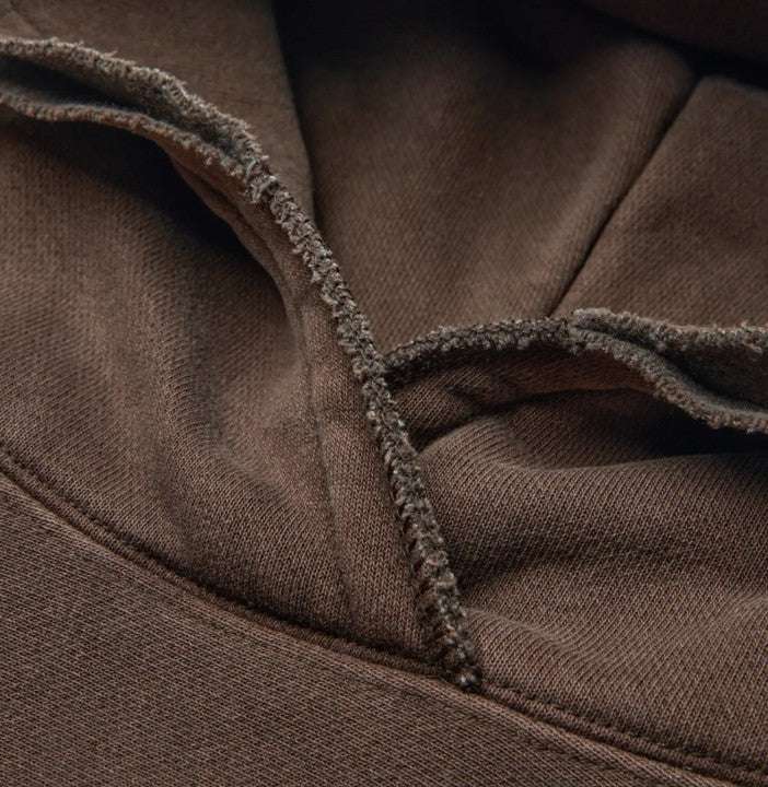Sudadera Hoodie Reverse Weave "Vintage Wash" para Mujer