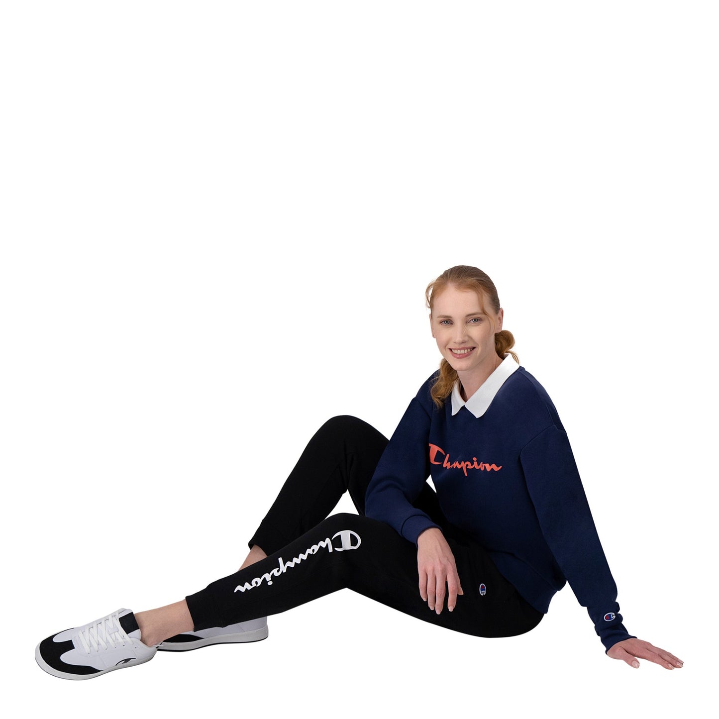 Sudadera Cuello Redondo Polo para Mujer