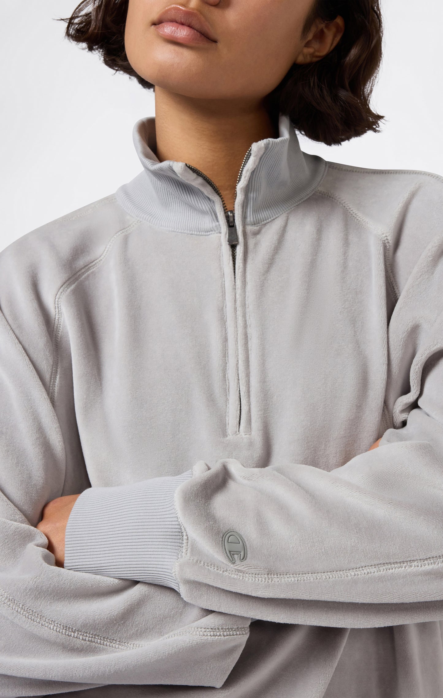 Chamarra Champion Half Zip para Mujer