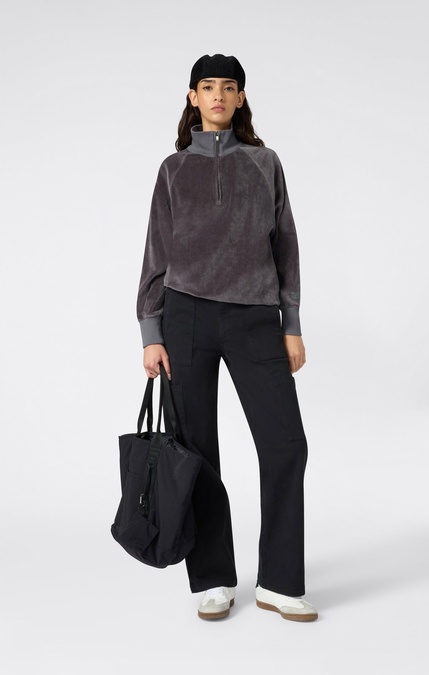 Chamarra Champion Half Zip para Mujer