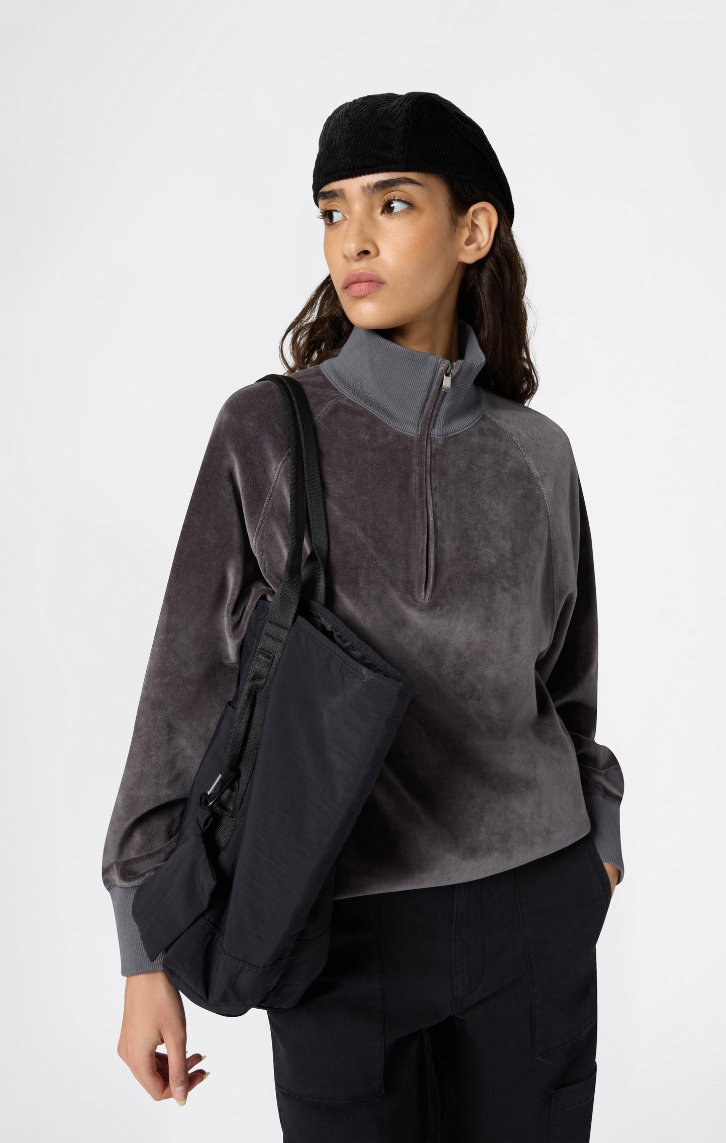 Chamarra Champion Half Zip para Mujer