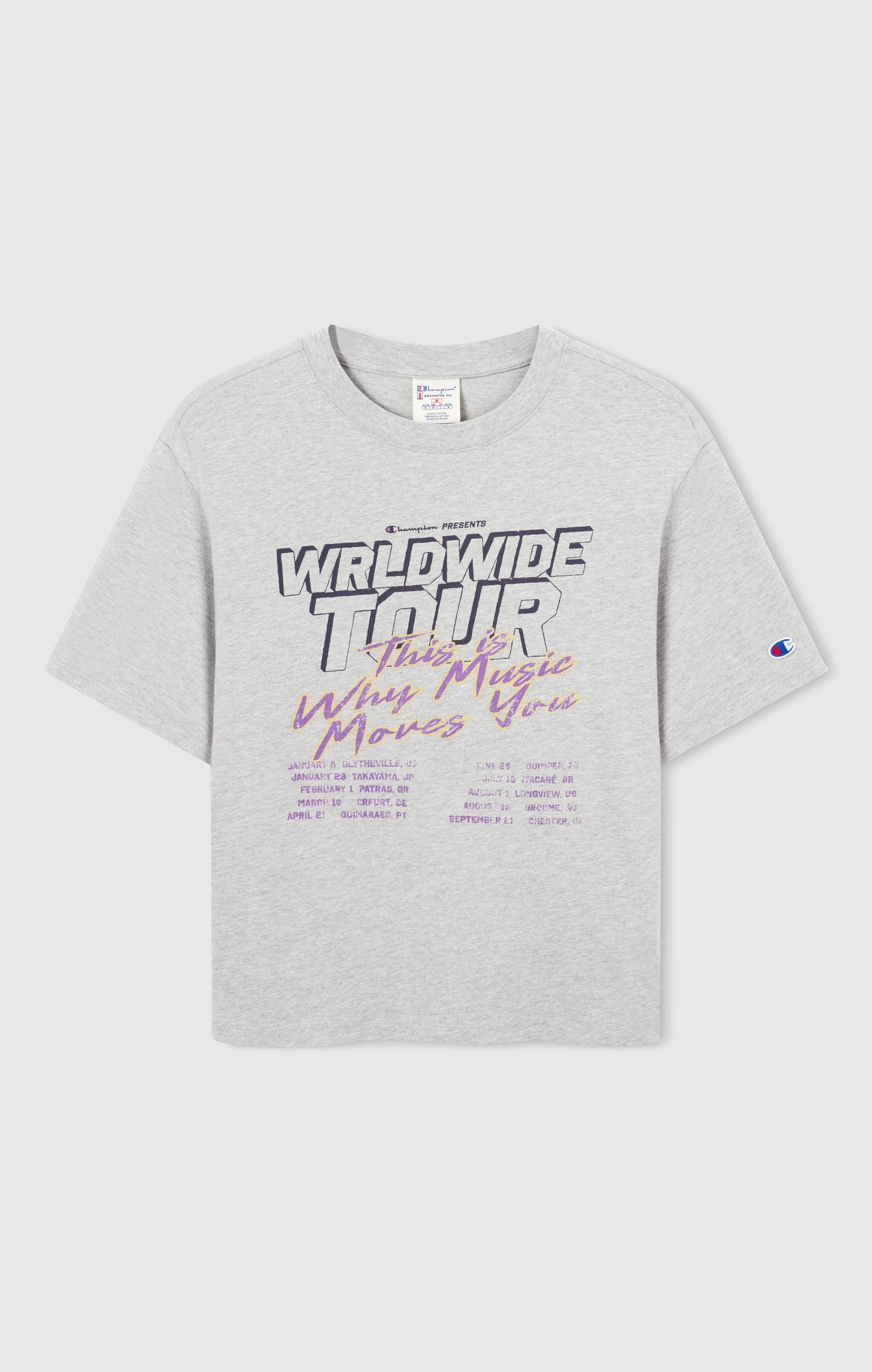 Playera Champion Oversize para Mujer