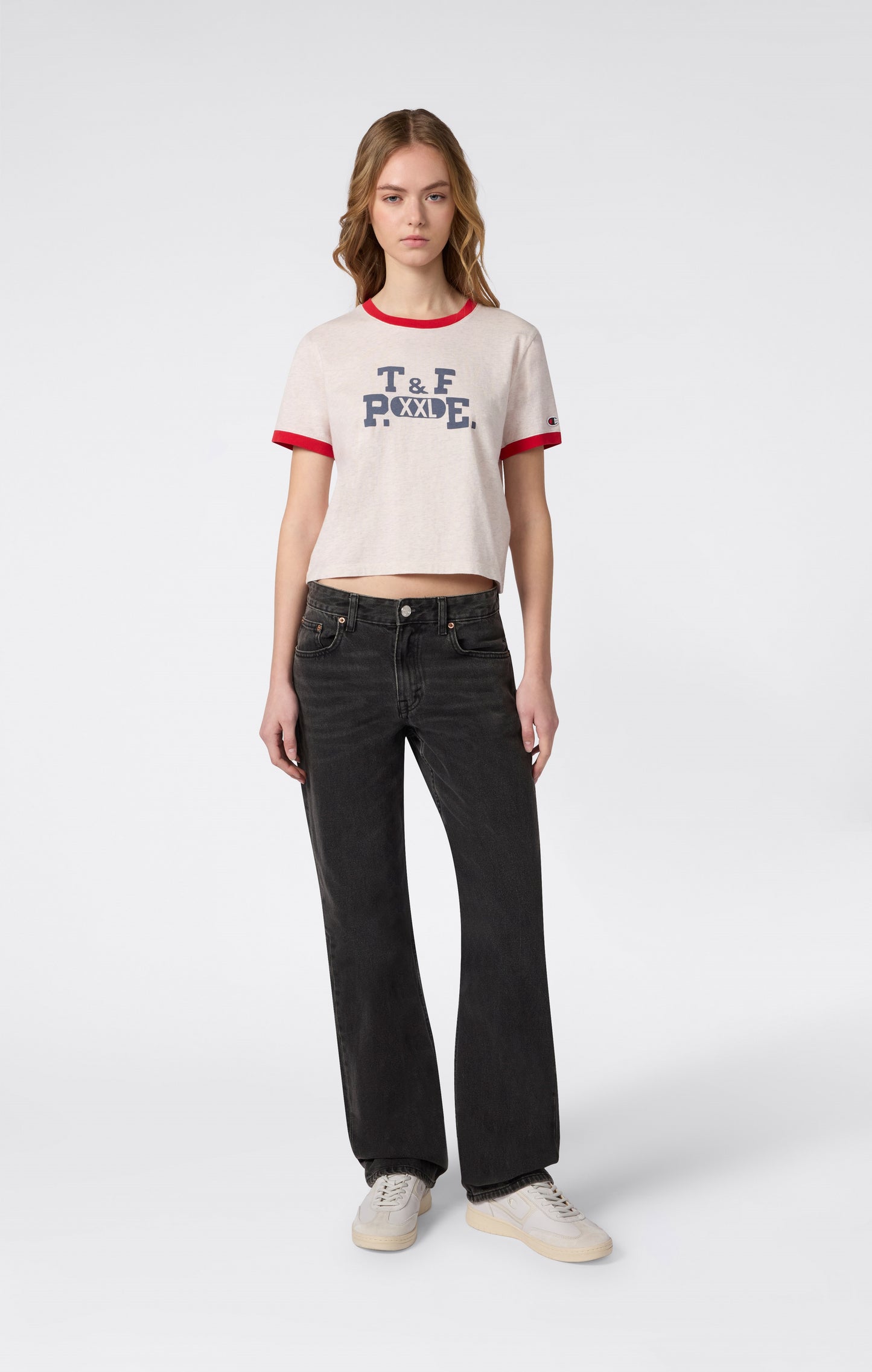 Playera Champion Crop para Mujer