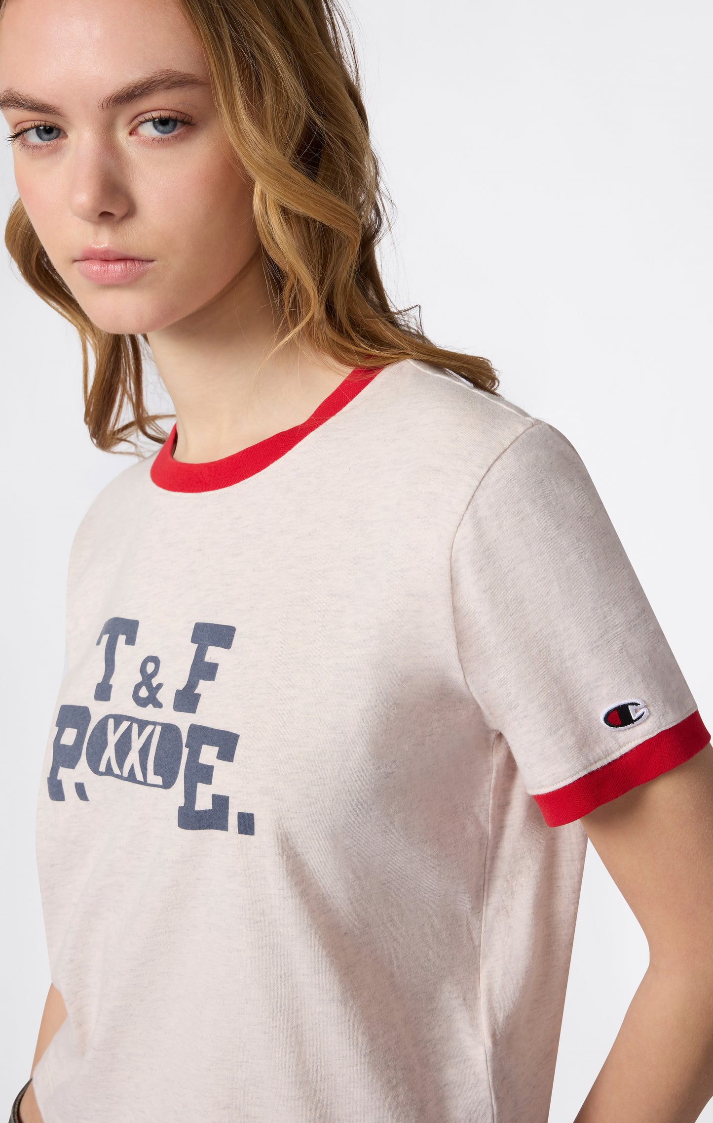 Playera Champion Crop para Mujer