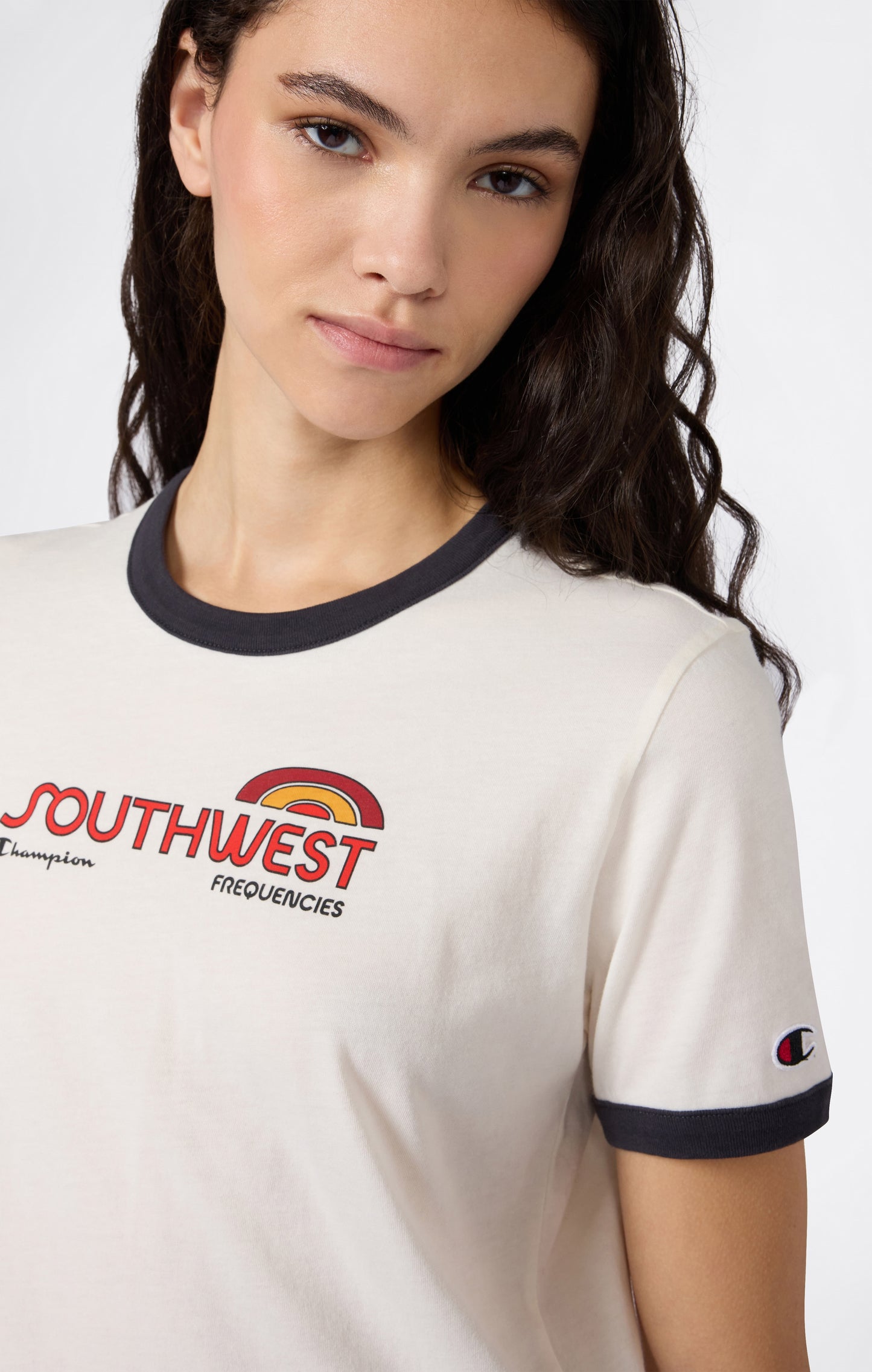 Playera Champion Crop para Mujer