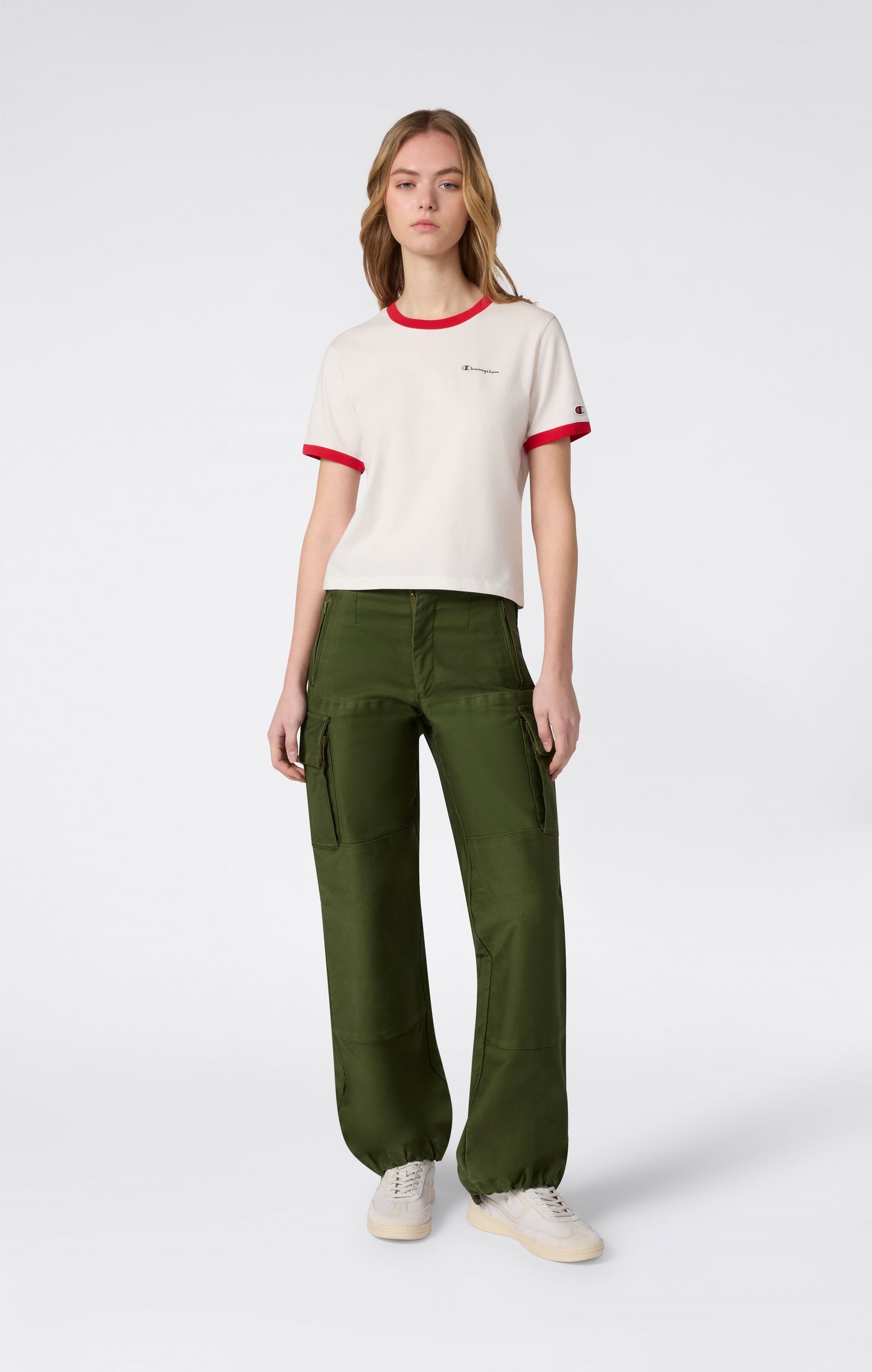 Playera Champion Crop para Mujer