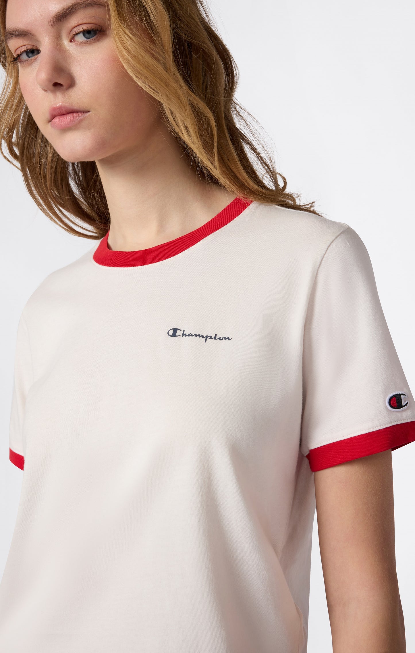 Playera Champion Crop para Mujer