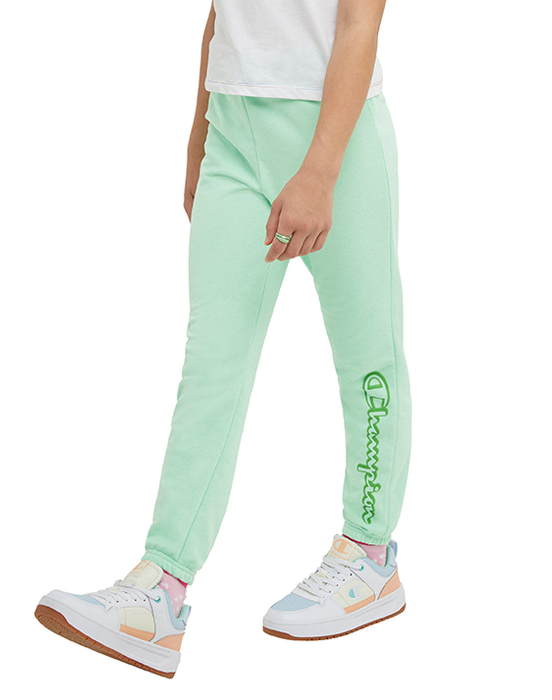 Powerblend Joggers, Script Logo Kids Champion